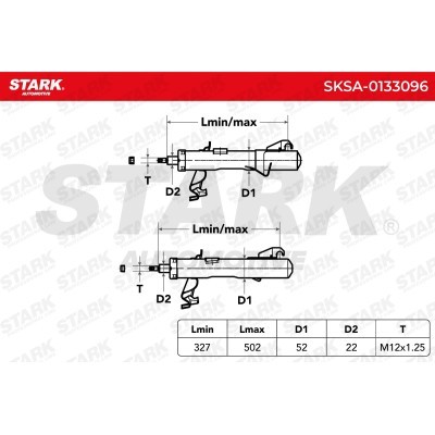 Shock Absorber Stark SKSA-0133096 SKSA-0133096 - photo 4
