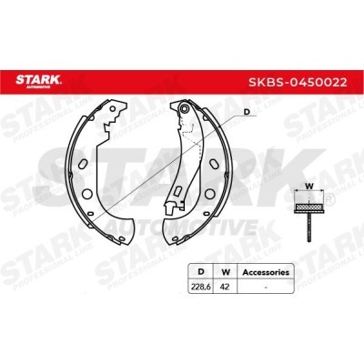 Brake Pads Set Stark SKBS-0450022 SKBS-0450022 - photo 4