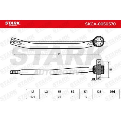 Control Arm Stark SKCA-0050570 SKCA-0050570 - photo 6