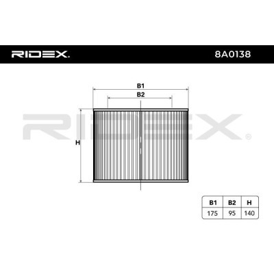 Air Filter RIDEX 8A0138 8A0138 - photo 6