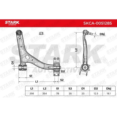 Control Arm Stark SKCA-0051285 SKCA-0051285 - photo 5