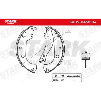 Brake Pads Set Stark SKBS-0450194 SKBS-0450194 - photo 5