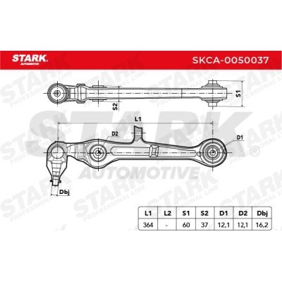 Control Arm Stark SKCA-0050037 SKCA-0050037 - photo 4
