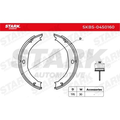 Brake Pads Set Stark SKBS-0450160 SKBS-0450160 - photo 5