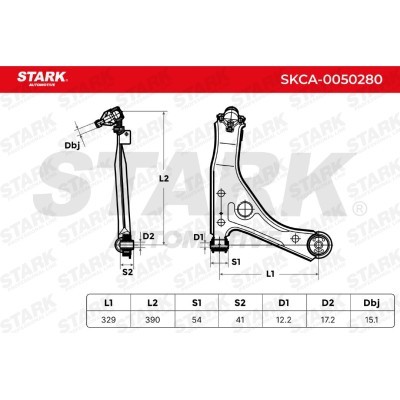 Control Arm Stark SKCA-0050280 SKCA-0050280 - photo 5