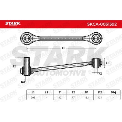 Control Arm Stark SKCA-0051592 SKCA-0051592 - photo 7