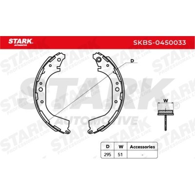Brake Pads Set Stark SKBS-0450033 SKBS-0450033 - photo 4