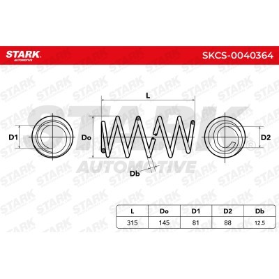 Suspension Spring Stark SKCS-0040364 SKCS-0040364 - photo 5