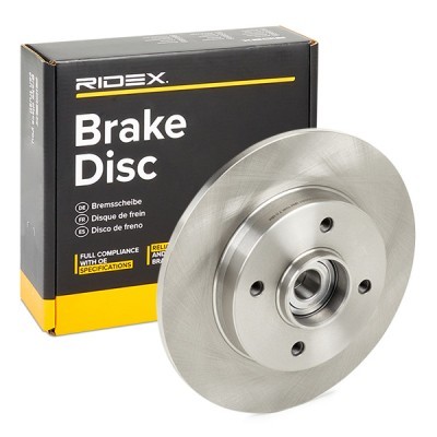 Brake Disc RIDEX 82B0701 82B0701 - photo 2
