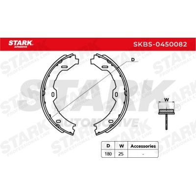Brake Pads Set Stark SKBS-0450082 SKBS-0450082 - photo 5