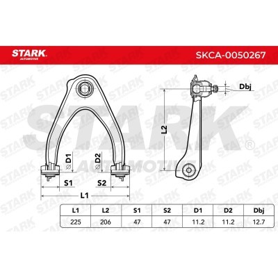 Control Arm Stark SKCA-0050267 SKCA-0050267 - photo 3