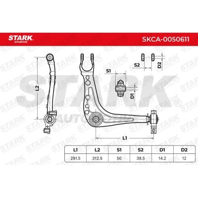 Control Arm Stark SKCA-0050611 SKCA-0050611 - photo 3