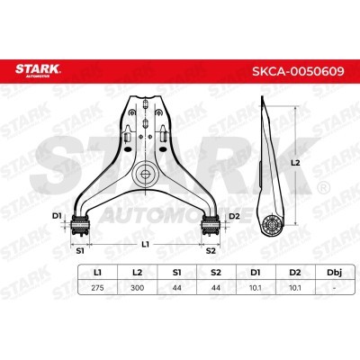 Control Arm Stark SKCA-0050609 SKCA-0050609 - photo 6