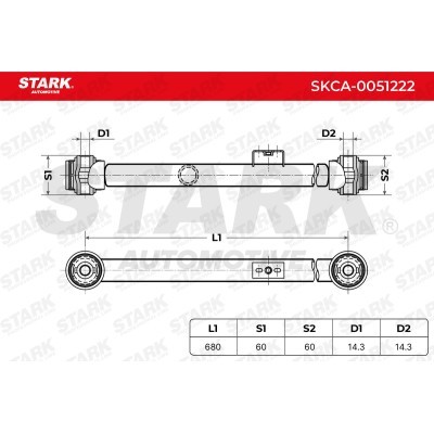 Control Arm Stark SKCA-0051222 SKCA-0051222 - photo 7