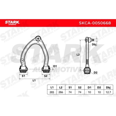 Control Arm Stark SKCA-0050668 SKCA-0050668 - photo 3