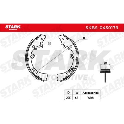 Brake Pads Set Stark SKBS-0450179 SKBS-0450179 - photo 5