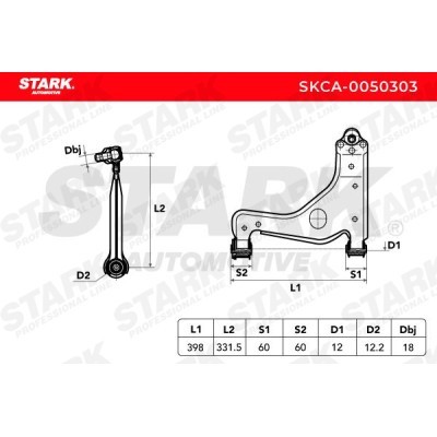 Control Arm Stark SKCA-0050303 SKCA-0050303 - photo 4