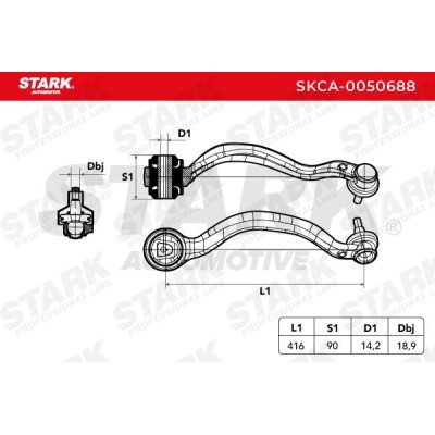 Control Arm Stark SKCA-0050688 SKCA-0050688 - photo 5