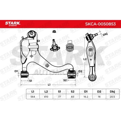 Control Arm Stark SKCA-0050853 SKCA-0050853 - photo 5