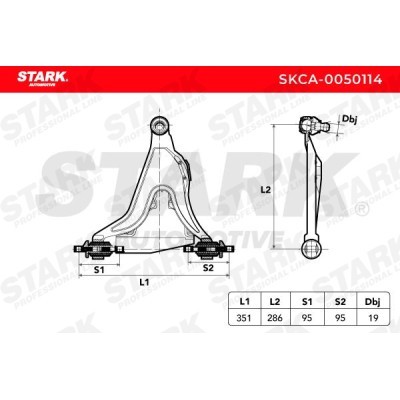 Control Arm Stark SKCA-0050114 SKCA-0050114 - photo 7