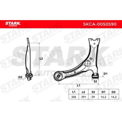 Control Arm Stark SKCA-0050590 SKCA-0050590 - photo 5