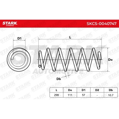 Suspension Spring Stark SKCS-0040747 SKCS-0040747 - photo 5