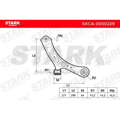 Control Arm Stark SKCA-0050229 SKCA-0050229 - photo 4