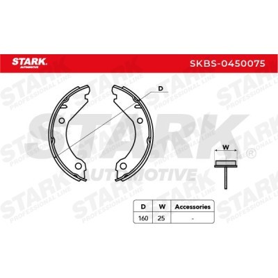 Brake Pads Set Stark SKBS-0450075 SKBS-0450075 - photo 5
