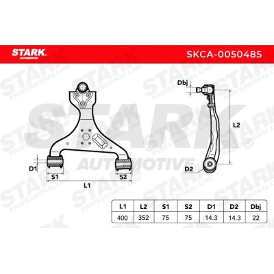 Control Arm Stark SKCA-0050485 SKCA-0050485 - photo 5