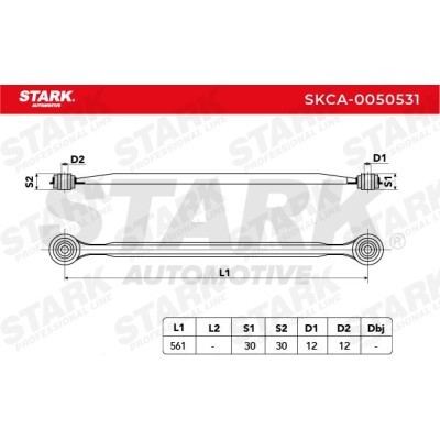 Control Arm Stark SKCA-0050531 SKCA-0050531 - photo 3