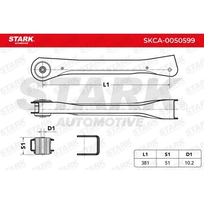 Control Arm Stark SKCA-0050599 SKCA-0050599 - photo 5