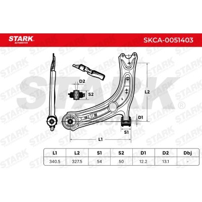 Control Arm Stark SKCA-0051403 SKCA-0051403 - photo 6