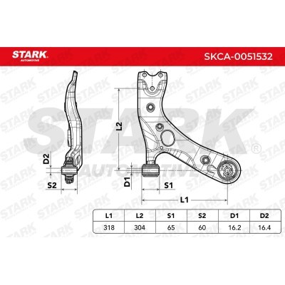 Control Arm Stark SKCA-0051532 SKCA-0051532 - photo 7