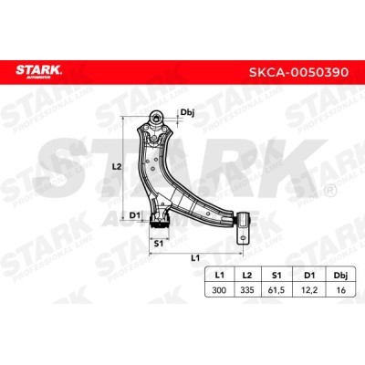 Control Arm Stark SKCA-0050390 SKCA-0050390 - photo 5