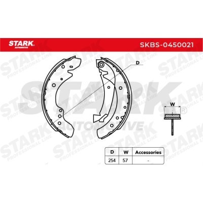 Brake Pads Set Stark SKBS-0450021 SKBS-0450021 - photo 3