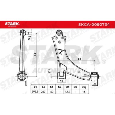 Control Arm Stark SKCA-0050734 SKCA-0050734 - photo 6