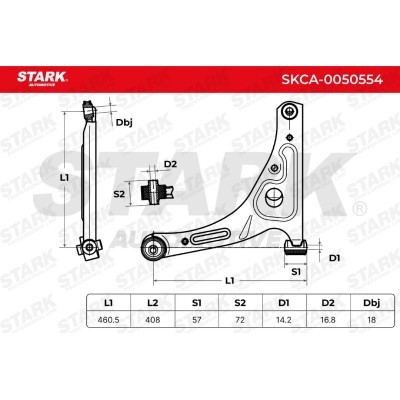 Control Arm Stark SKCA-0050554 SKCA-0050554 - photo 4