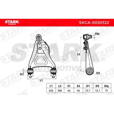 Control Arm Stark SKCA-0050122 SKCA-0050122 - photo 4