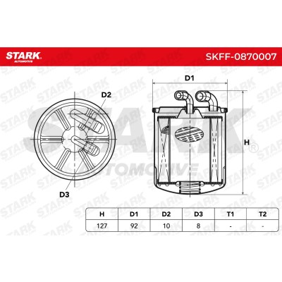 Fuel Filter Stark SKFF-0870007 SKFF-0870007 - photo 5