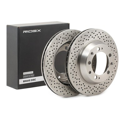 Brake Disc RIDEX 82B1035 82B1035 - photo 2