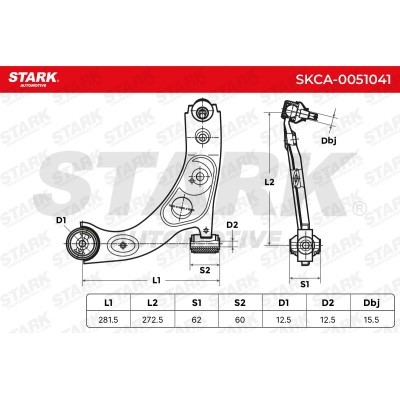 Control Arm Stark SKCA-0051041 SKCA-0051041 - photo 8