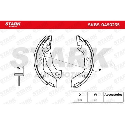 Brake Pads Set Stark SKBS-0450235 SKBS-0450235 - photo 5