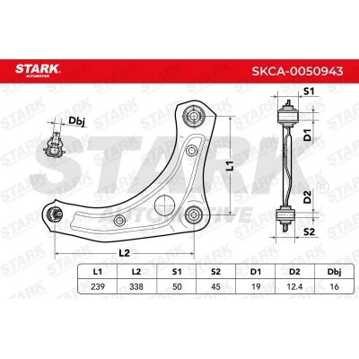Control Arm Stark SKCA-0050943 SKCA-0050943 - photo 3