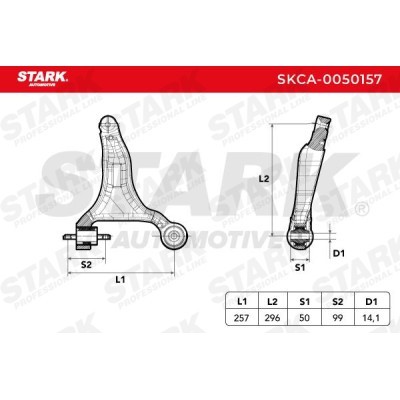 Control Arm Stark SKCA-0050157 SKCA-0050157 - photo 2