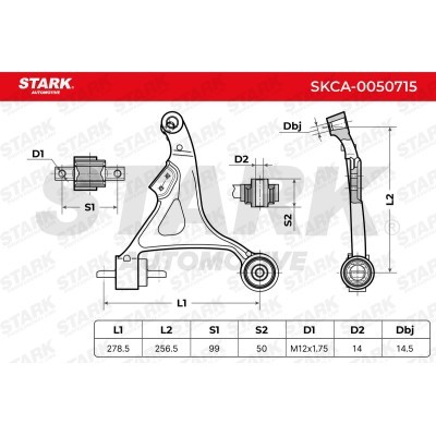 Control Arm Stark SKCA-0050715 SKCA-0050715 - photo 8