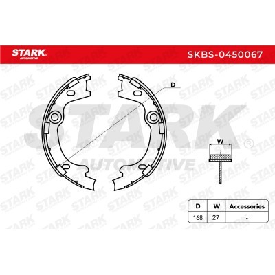Brake Pads Set Stark SKBS-0450067 SKBS-0450067 - photo 4