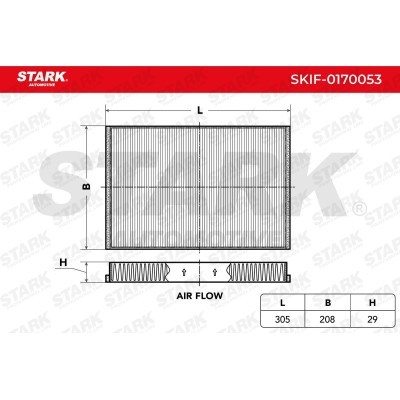 Cabin Air Filter Stark SKIF-0170053 SKIF-0170053 - photo 2