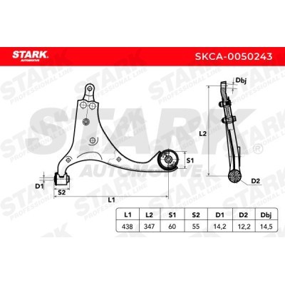 Control Arm Stark SKCA-0050243 SKCA-0050243 - photo 4
