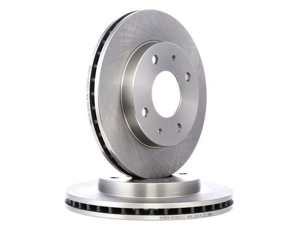 Brake Disc RIDEX 82B0223 82B0223 - photo 1