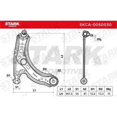 Control Arm Stark SKCA-0050030 SKCA-0050030 - photo 4
